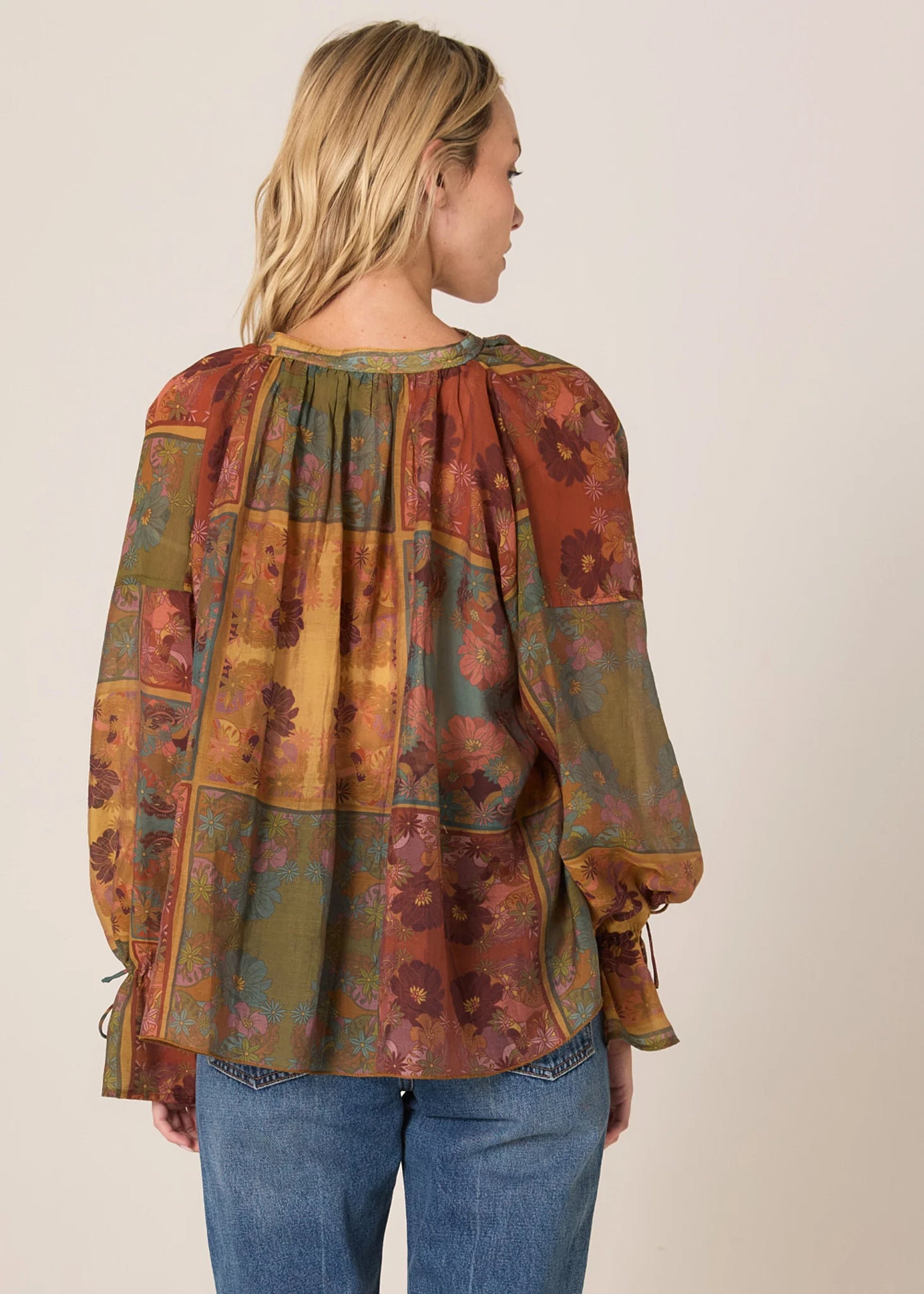 Bohemian Top | Nouveau Floral