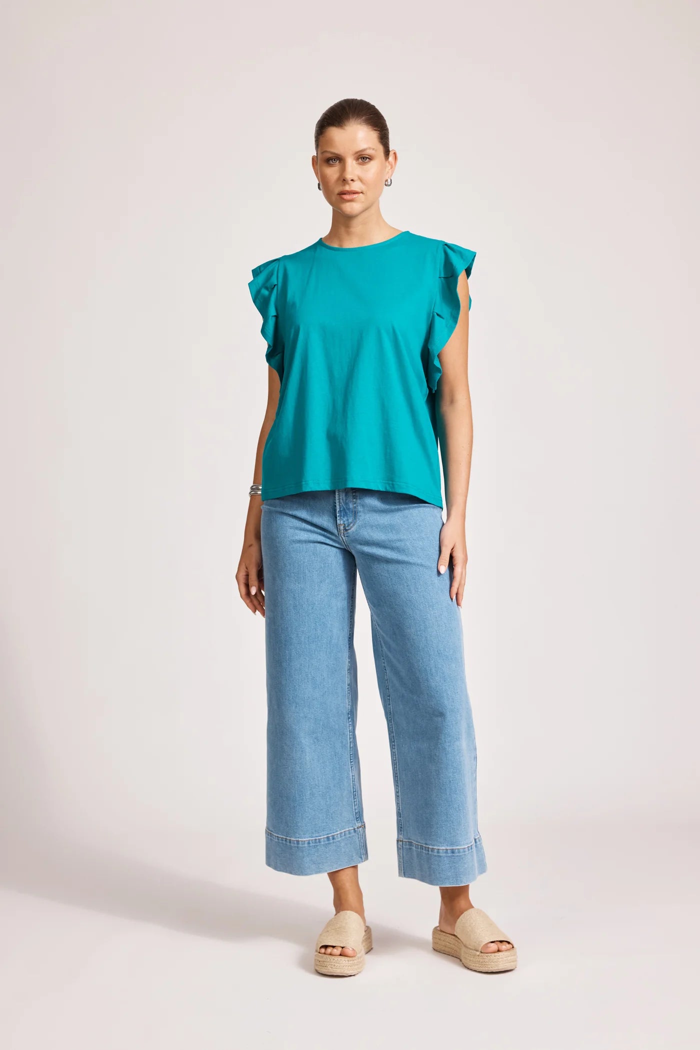 Francia Frill Tank | Lagoon