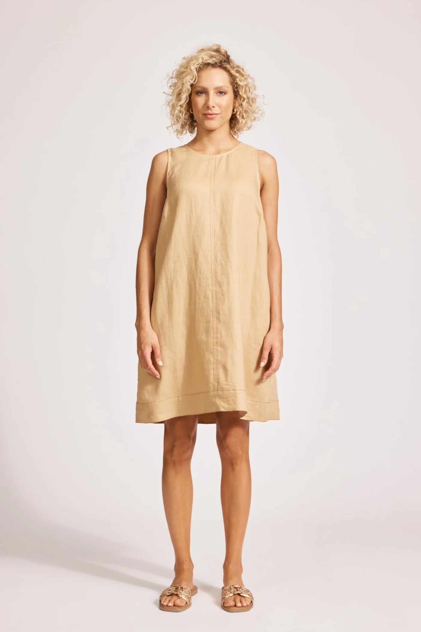 Miramar Tank Dress | Camel