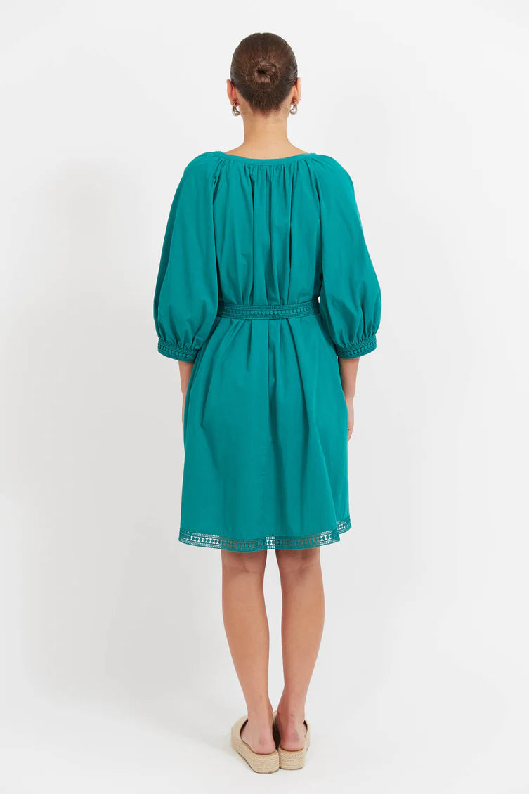 Santos Dress | Teal