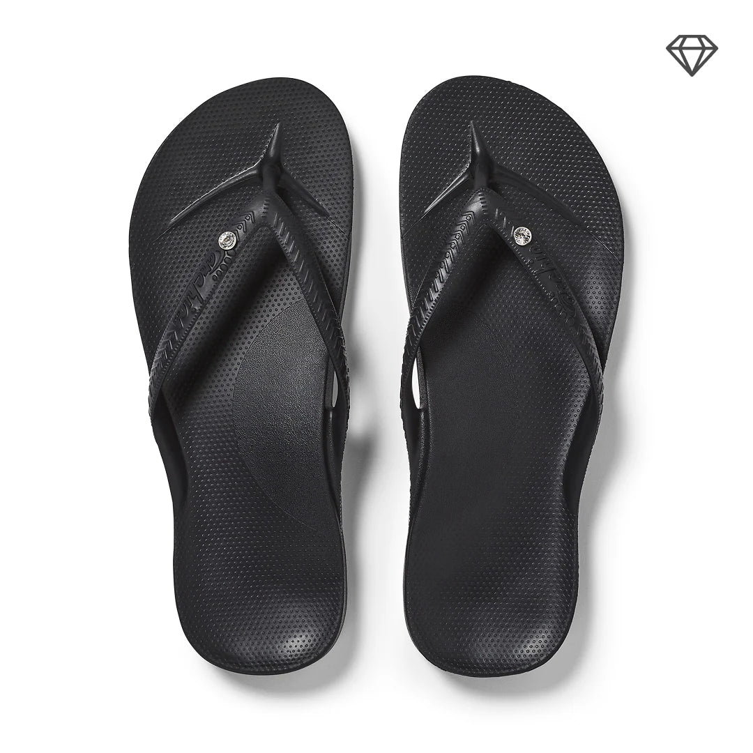 Thongs | Crystal Black