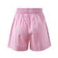 Mila Short | Hibiscus Pink Triple Stripe