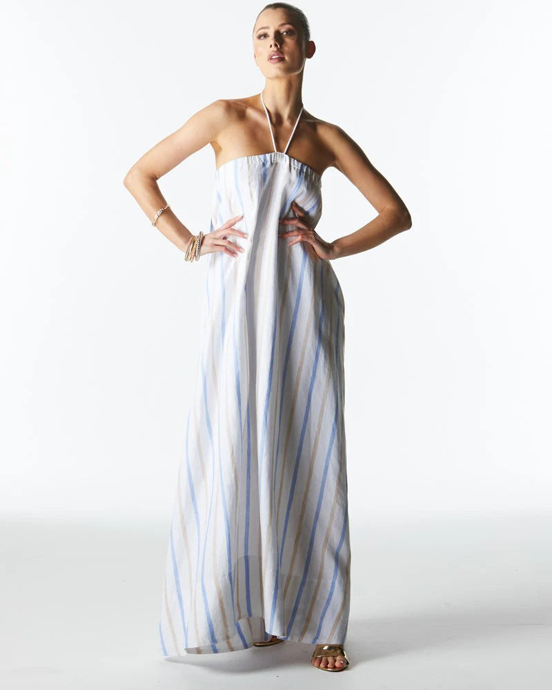 Poolside Boxy Dress | Stripe