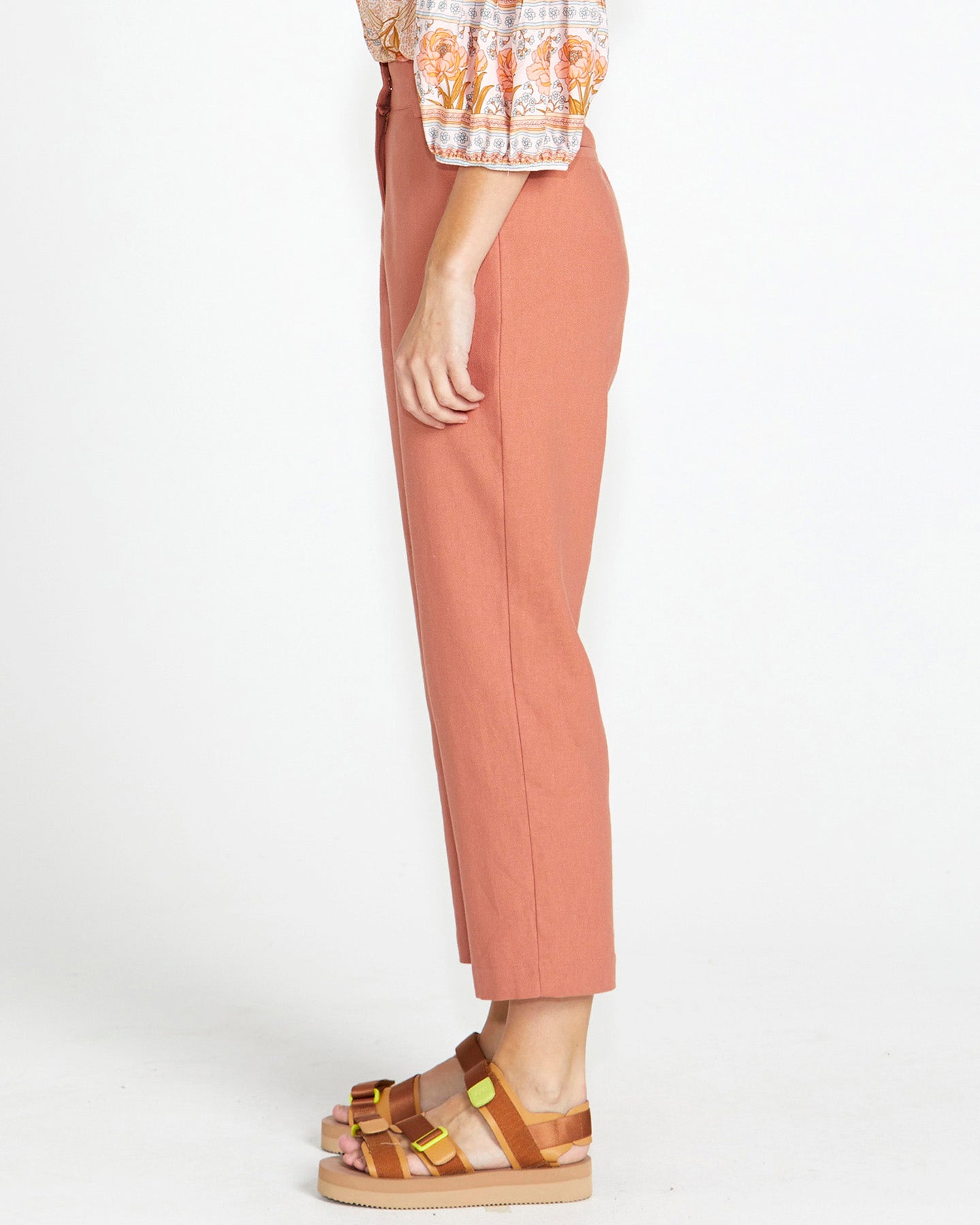 Bowie Straight Leg Pant | Rosewood