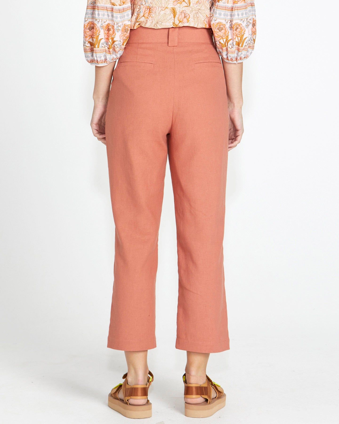 Bowie Straight Leg Pant | Rosewood