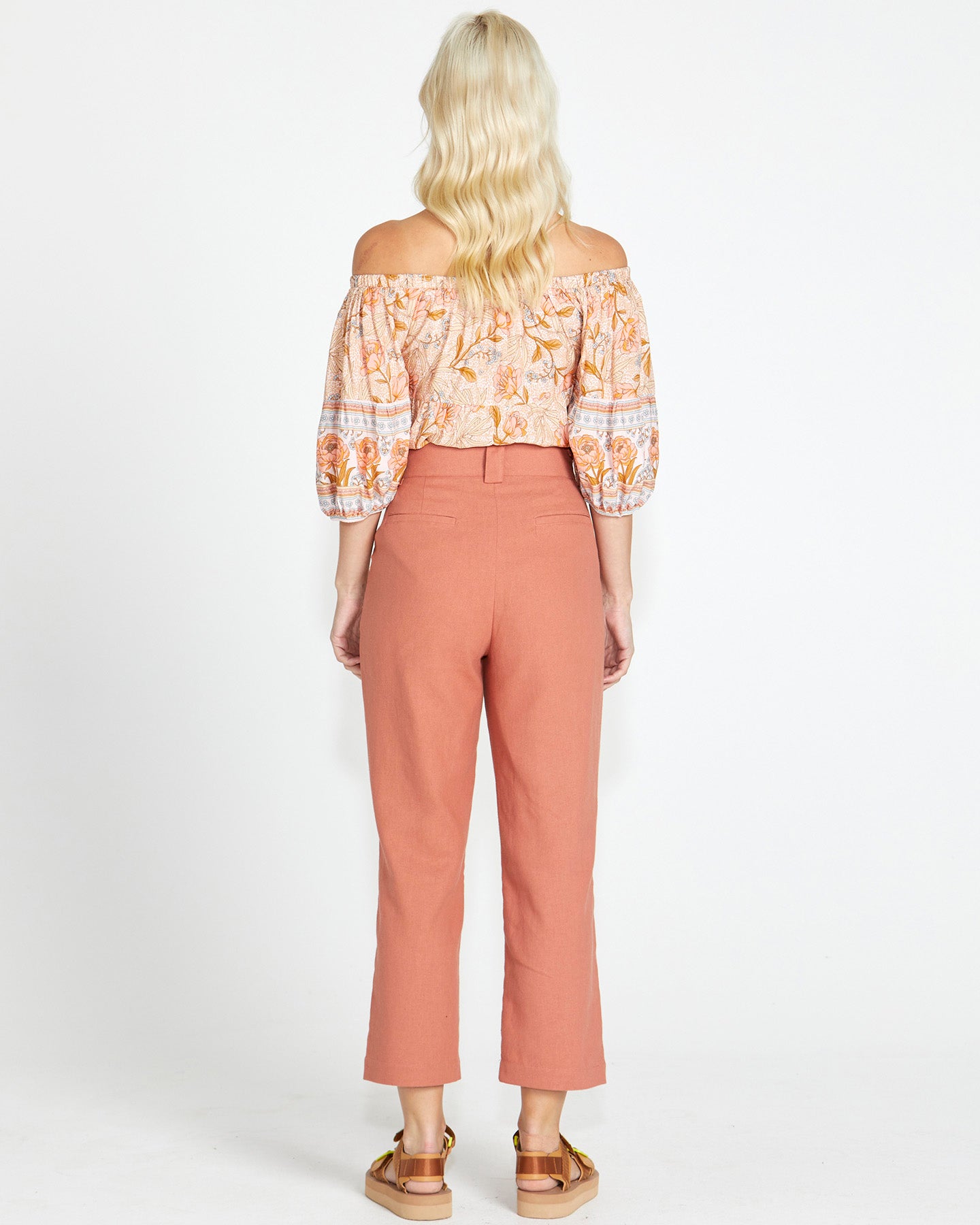 Bowie Straight Leg Pant | Rosewood