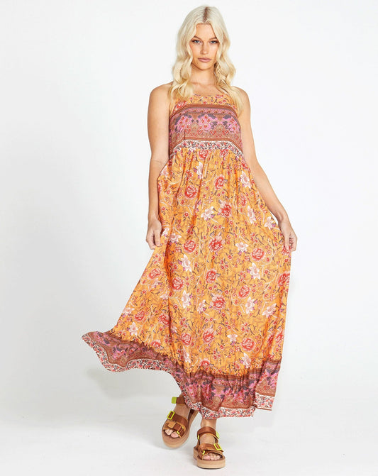 Dawn Maxi Boho Dress | Batik Paisley