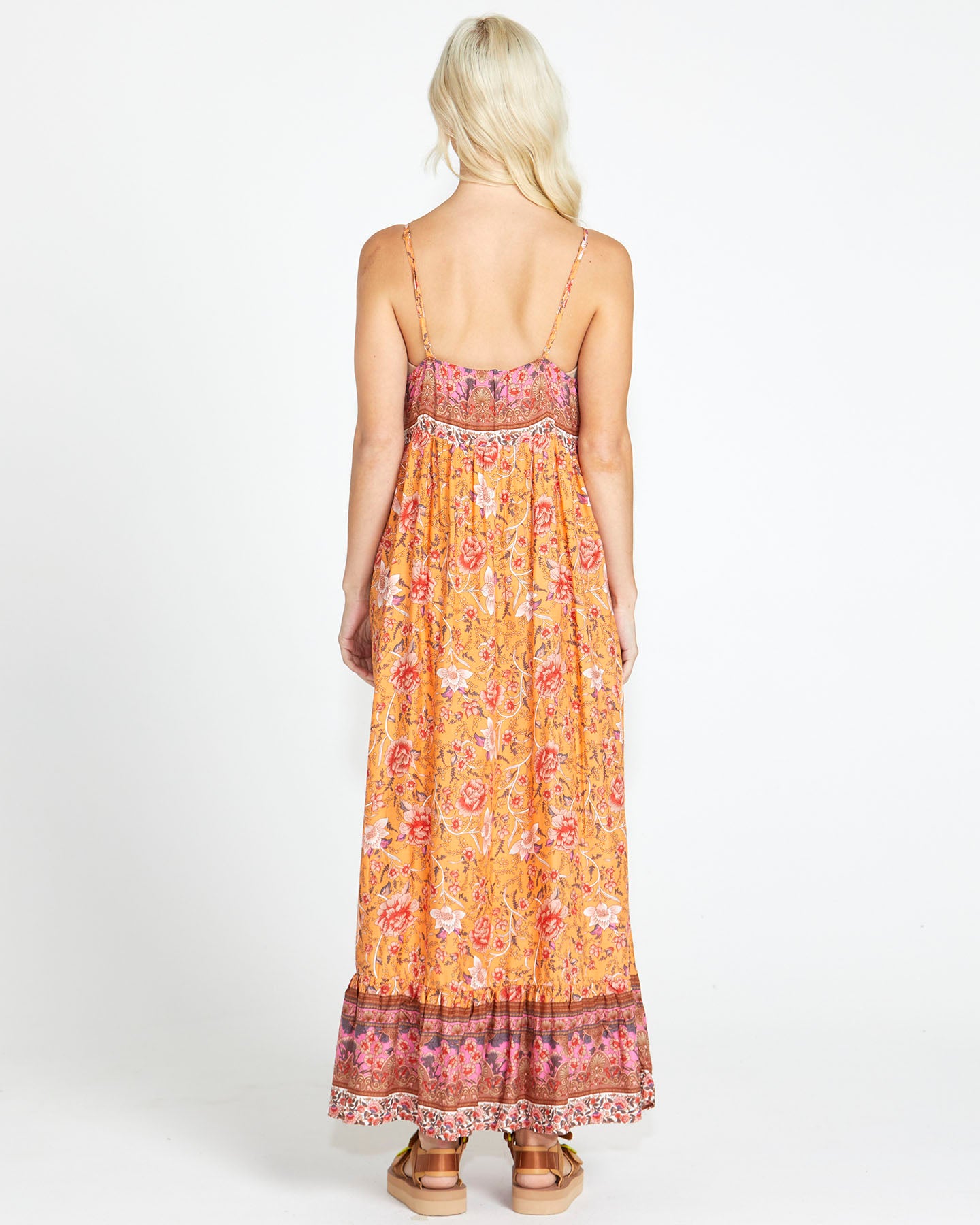 Dawn Maxi Boho Dress | Batik Paisley