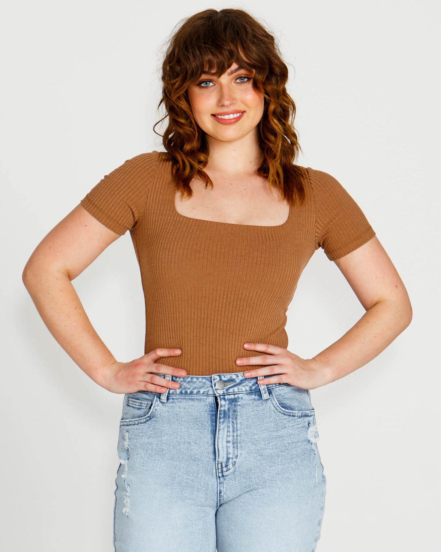 Aubrey Top | Brown