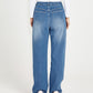 Emerald High Waisted Wide Leg Jeans