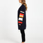 Liliana Chunky Cardi | Navy Strip