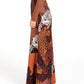 Sindi Wide Leg Pant | Leopard Mix Print