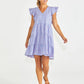 Phillipa Dress | Blue/Pink