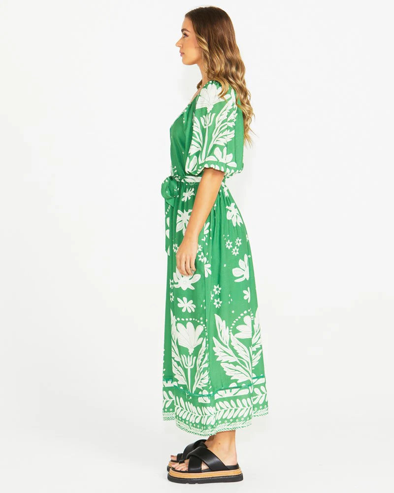 Lyndel Dress | Green