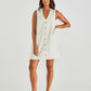 Sabine Denim Vest Dress | Parchment Wash