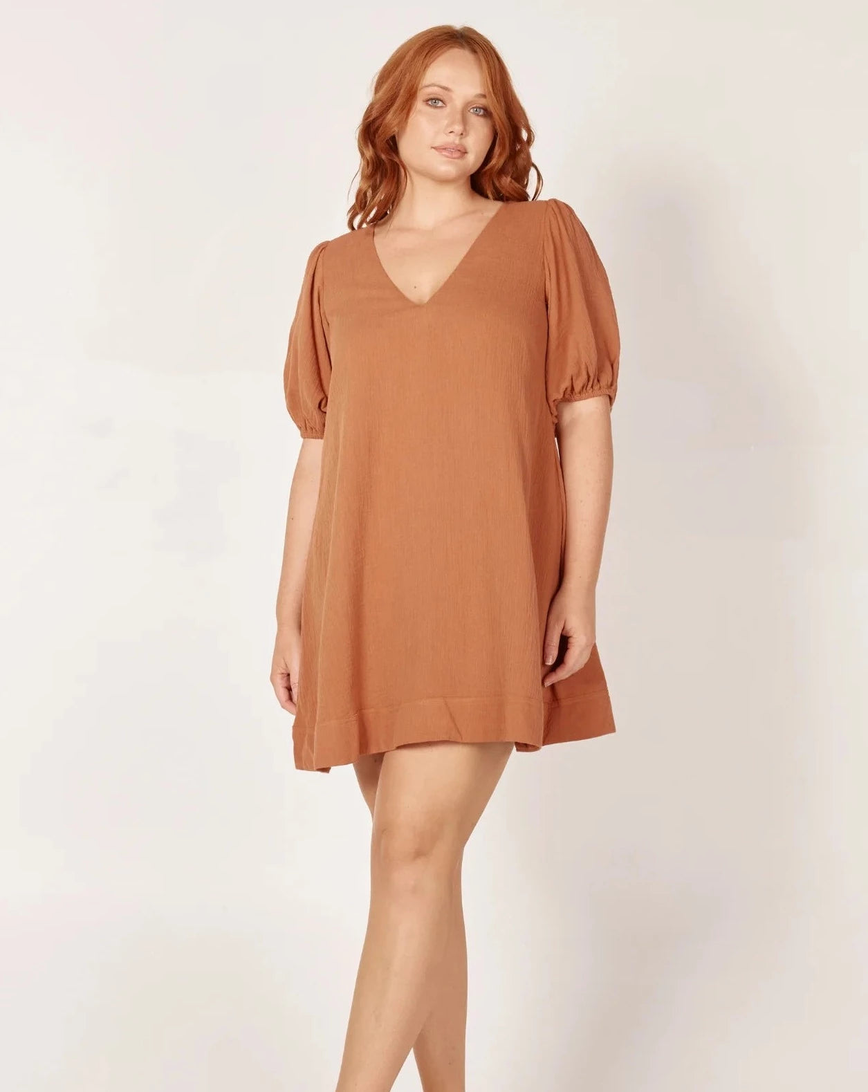 Isadora Mini Dress | Hazelnut