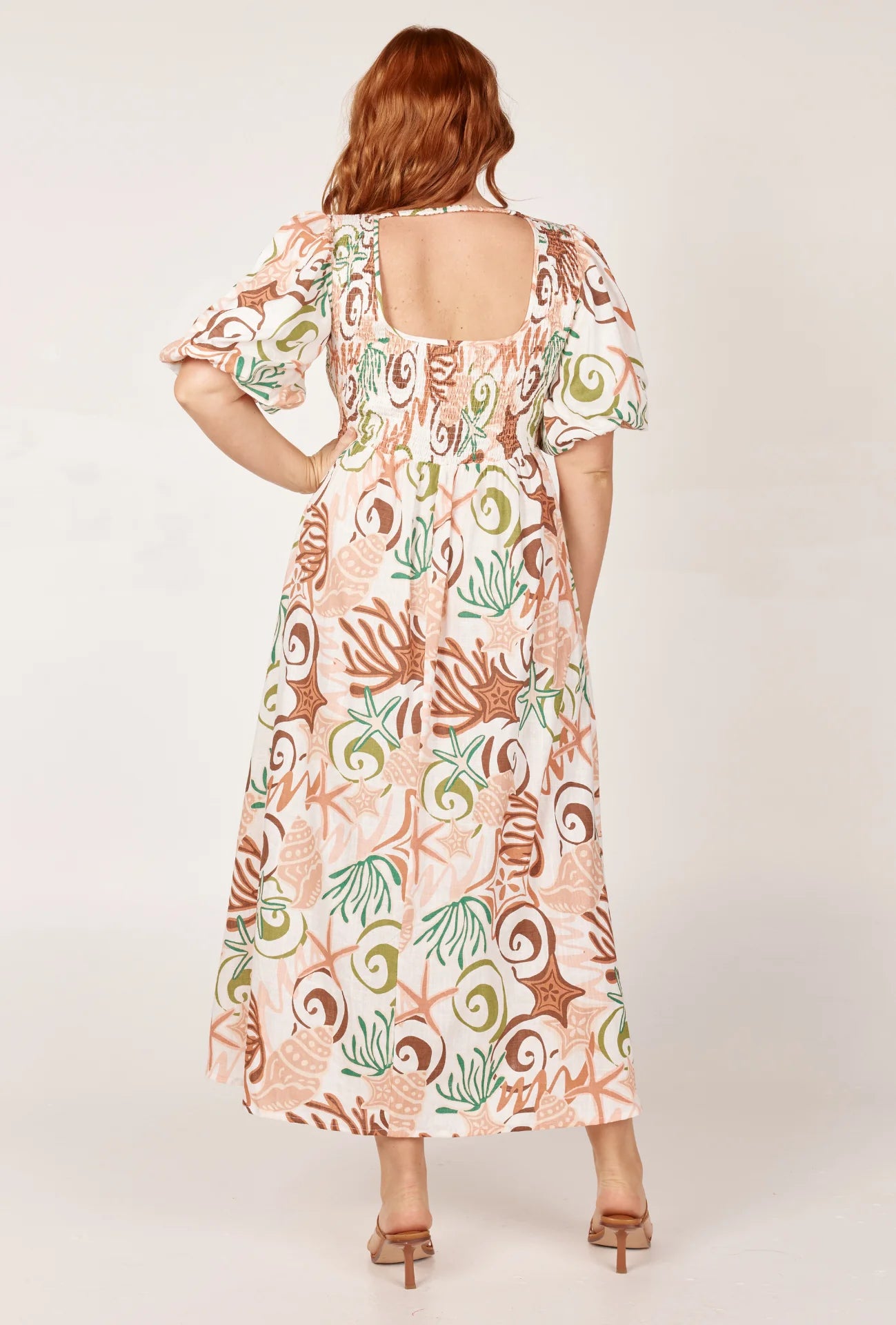 Ana Midi Dress | Koralli Print