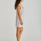 Travis Vest Dress | Multi Stripe