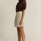 Amara Belted Skirt | Flax