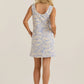 Kaia Shift Dress | Blue/White