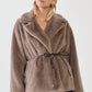 Vivi Fur Jacket | Mink Brown