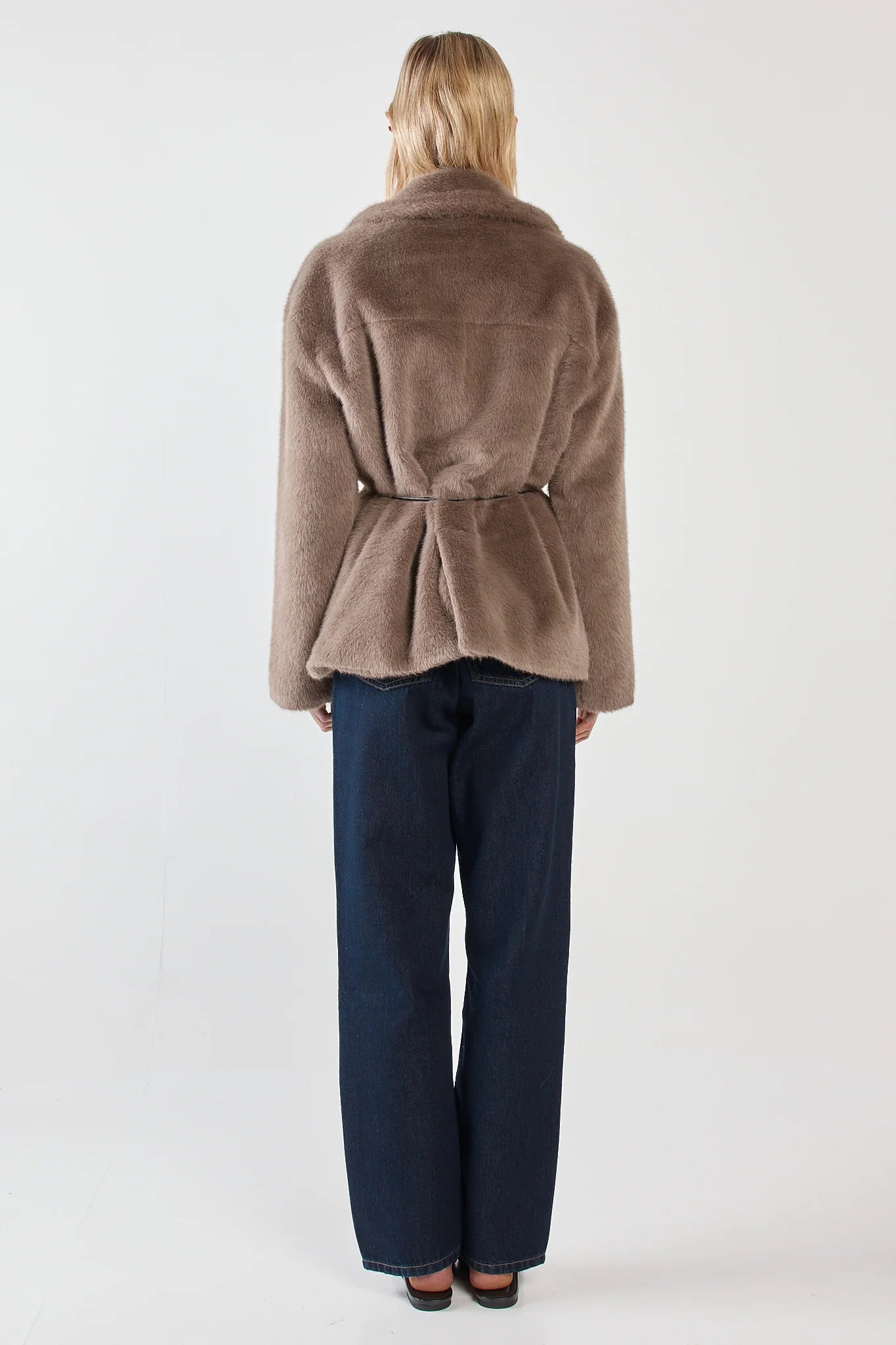 Vivi Fur Jacket | Mink Brown