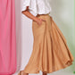 La Vie Wrap Skirt | Caramel