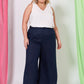 La Vie Crop Pant | Sapphire