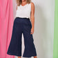 La Vie Crop Pant | Sapphire