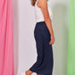 La Vie Crop Pant | Sapphire