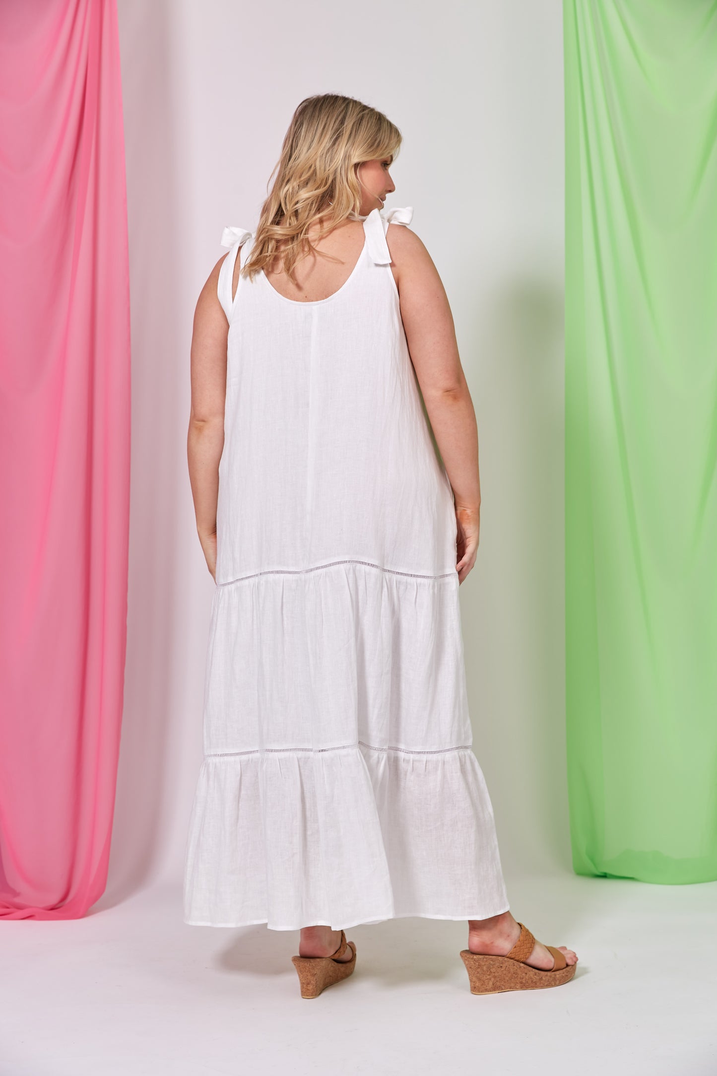 La Vie Tie Maxi | Blanc