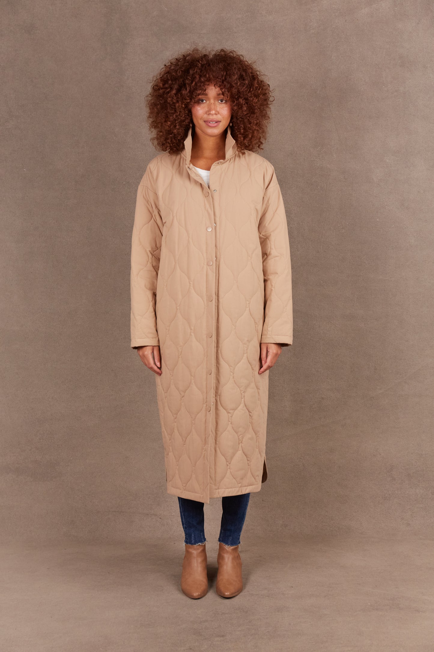 Ribe Coat | Putty