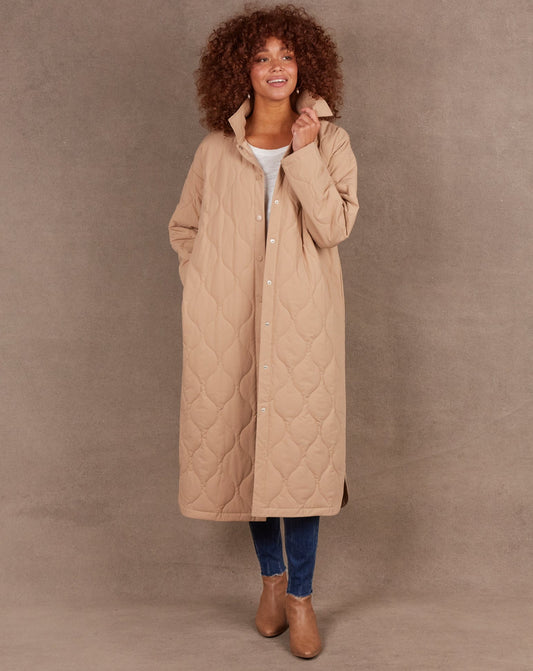 Ribe Coat | Putty