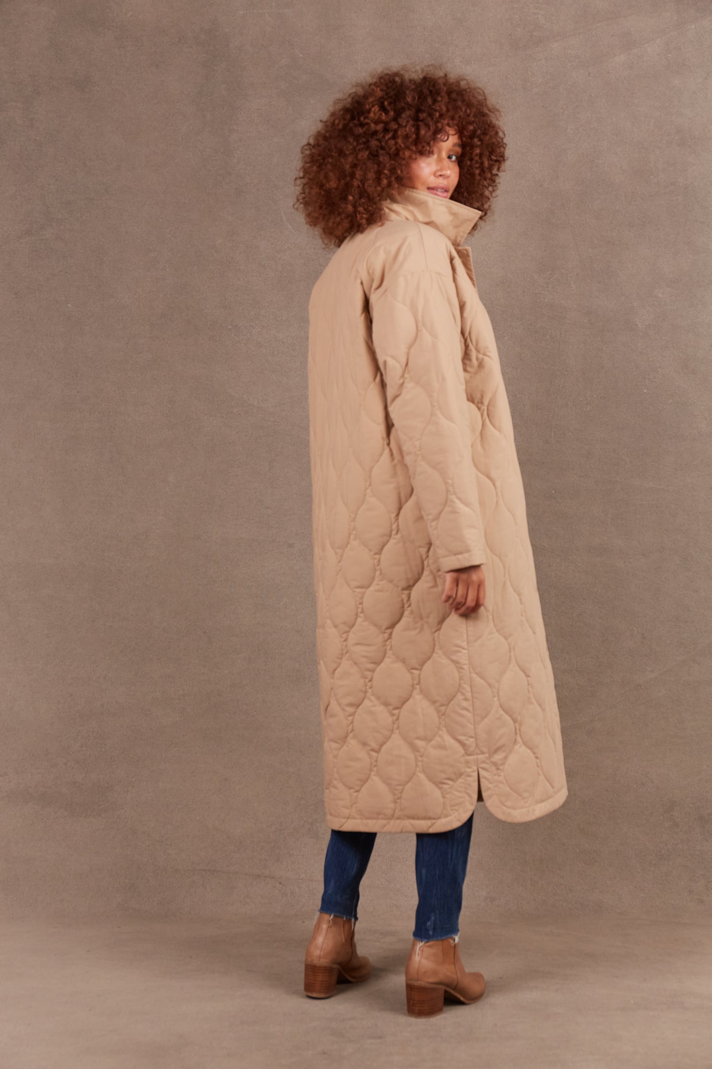 Ribe Coat | Putty