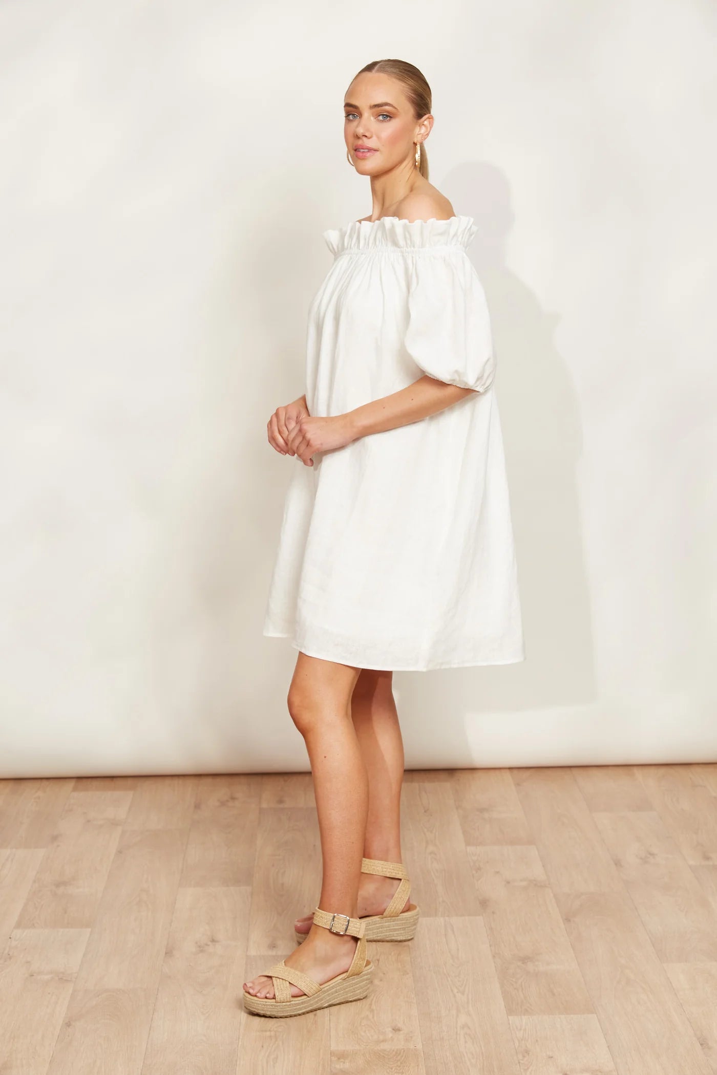 Halcyon Ruched Dress | Opal