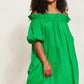 Halcyon Ruched Dress | Emerald