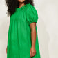 Halcyon Ruched Dress | Emerald