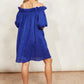 Halcyon Ruched Dress | Cobalt