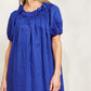 Halcyon Ruched Dress | Cobalt