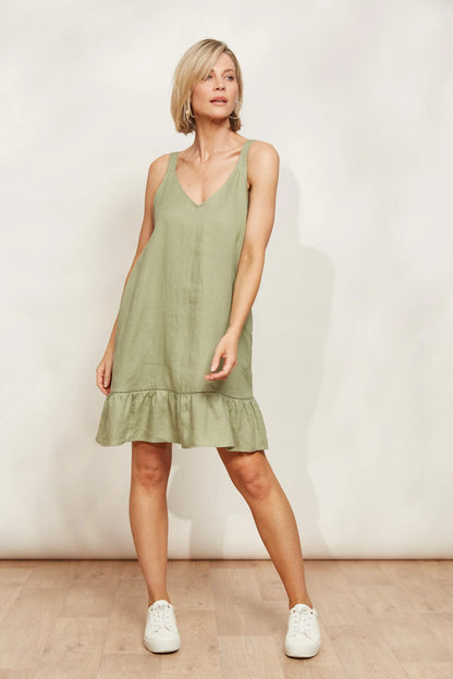 Sojourn Tank Dress | Aloe