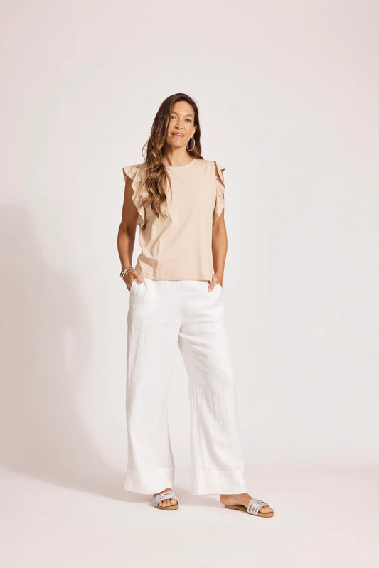 Francia Frill Tank | Stone