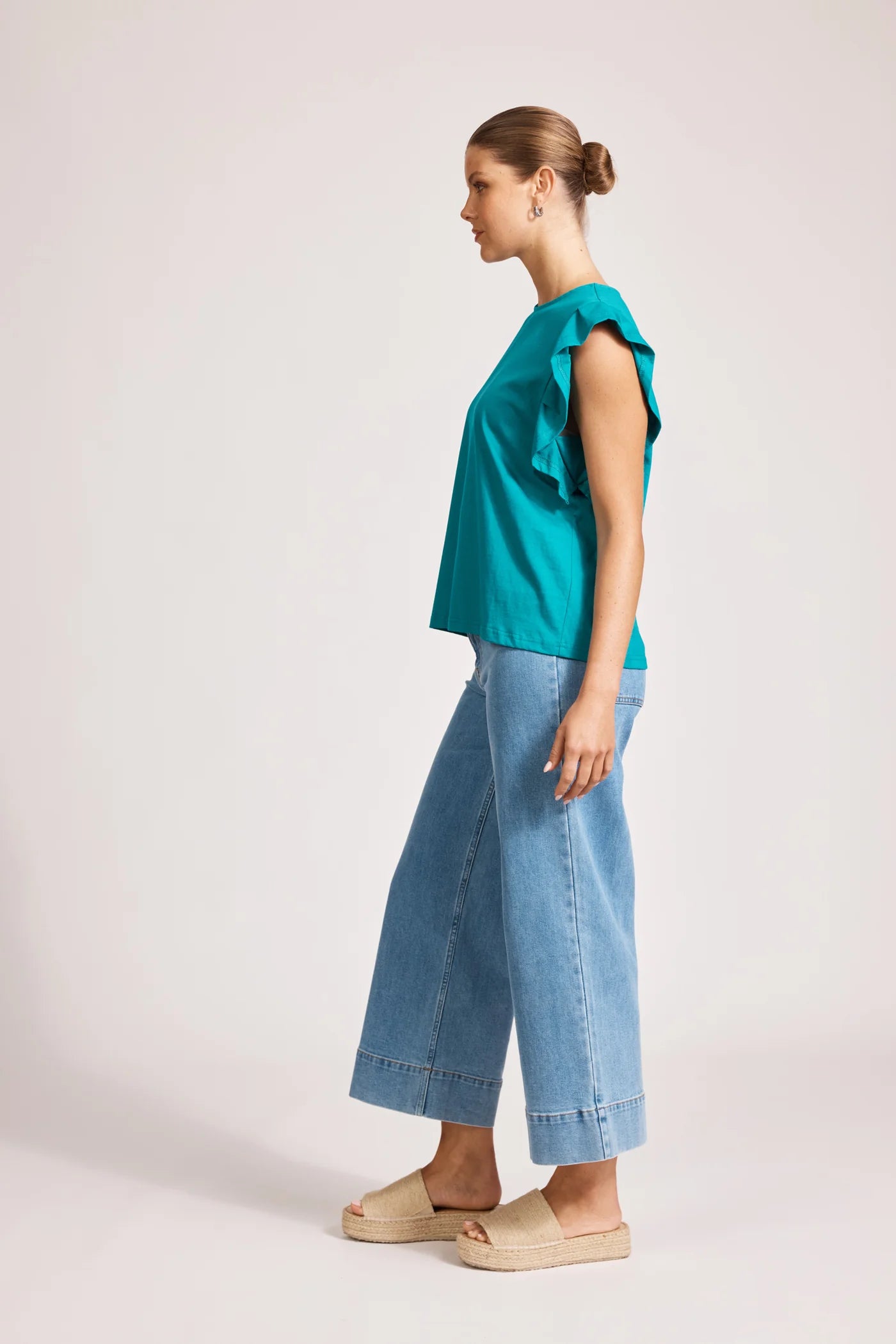 Francia Frill Tank | Lagoon