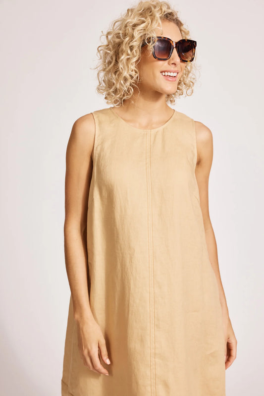 Miramar Tank Dress | Camel