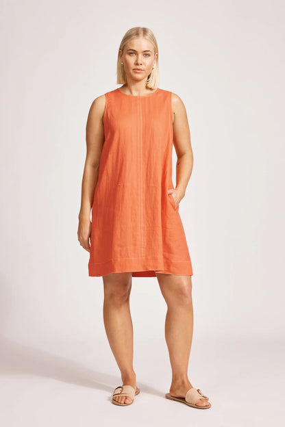 Miramar Tank Dress | Coral