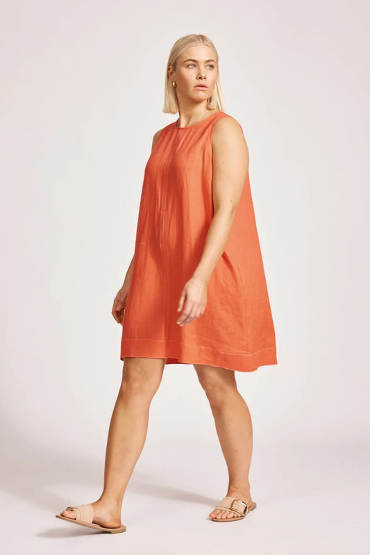 Miramar Tank Dress | Coral