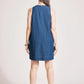 Melenia Denim Tank Dress | Indigo