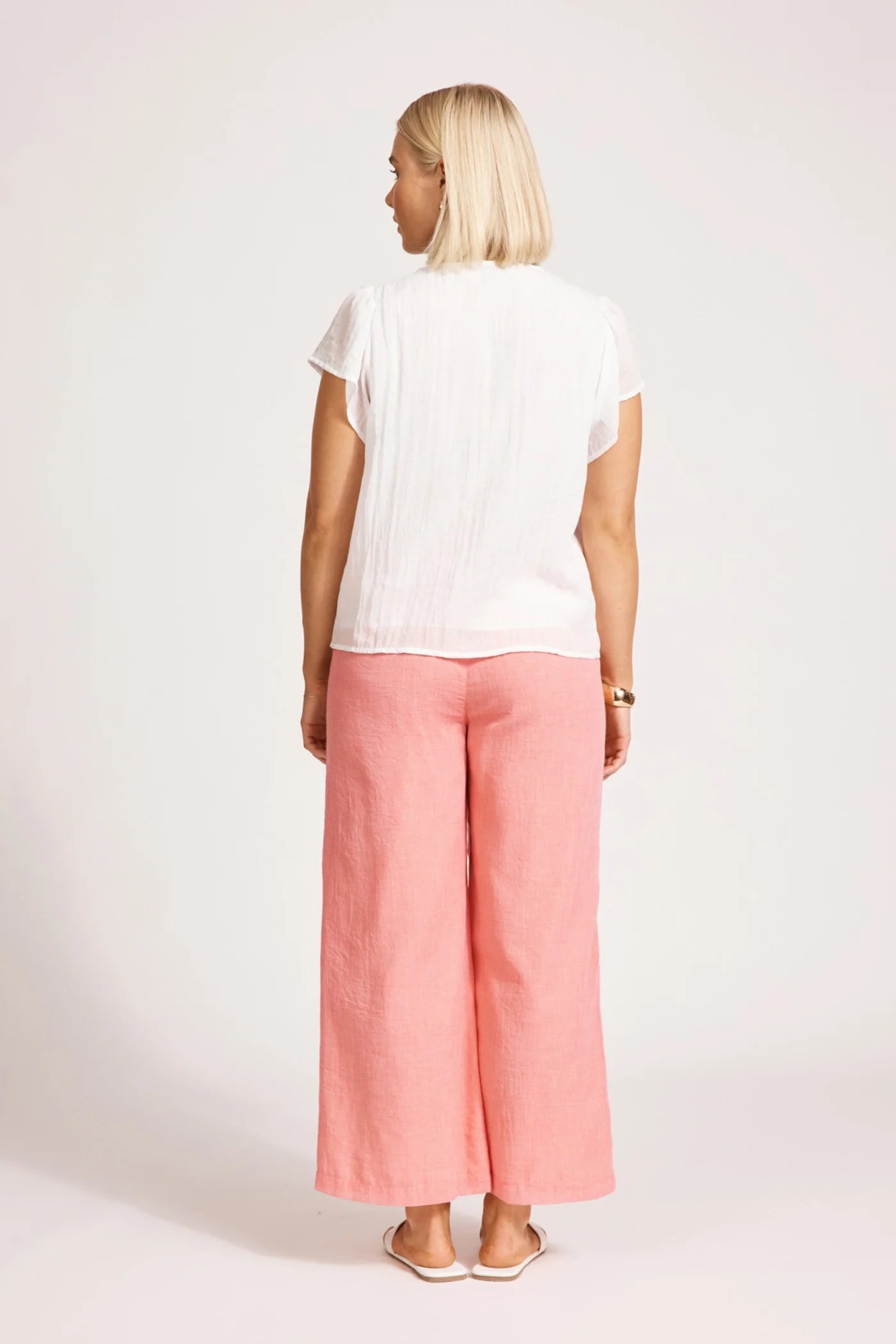 Orsula Button Top | Whie