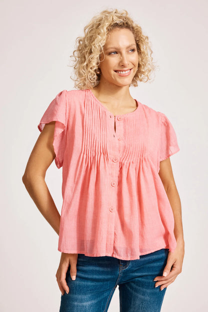 Orsula Button Top | Cameo