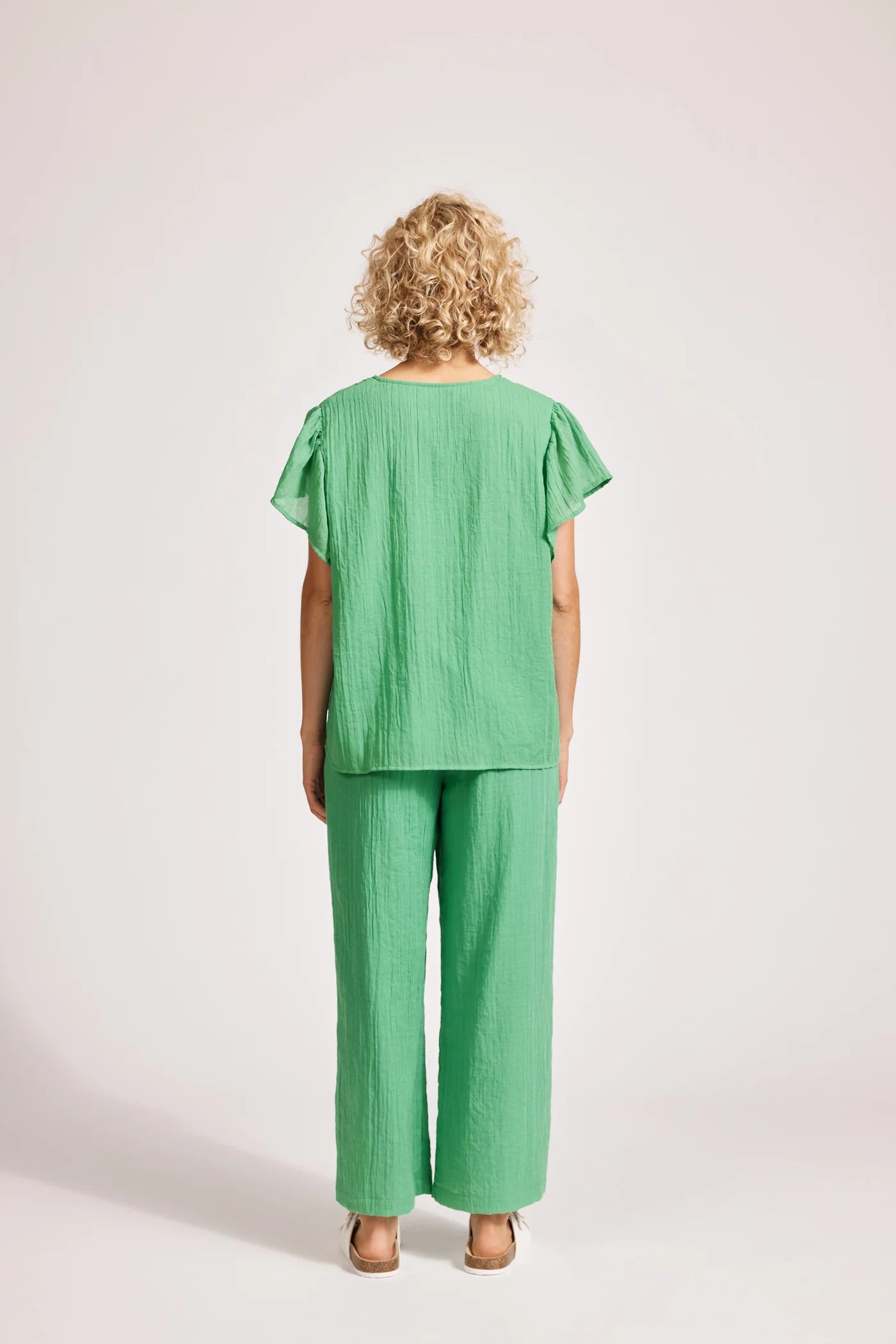 Orsula Button Top | Jade