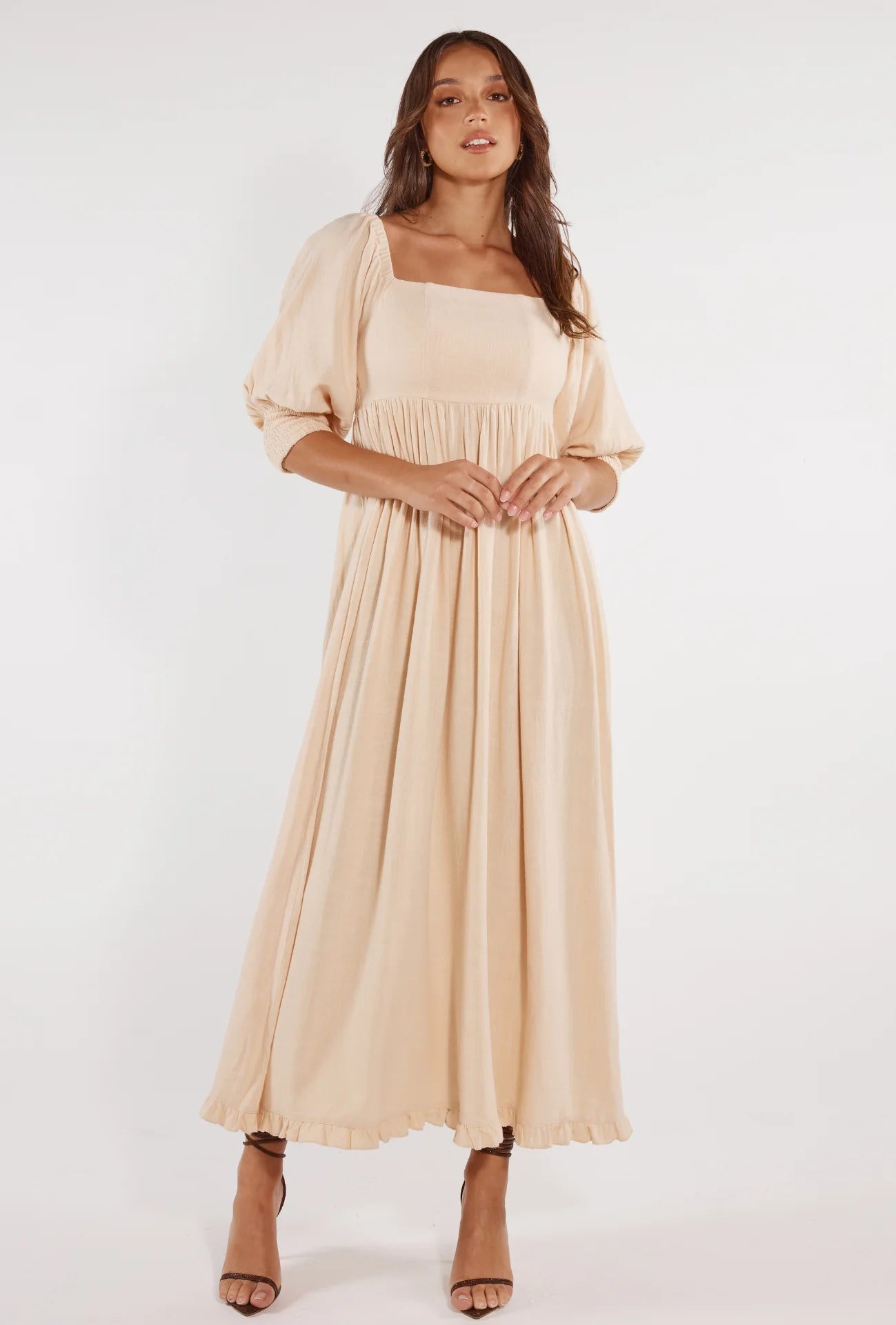 Frida Maxi Dress | Sand